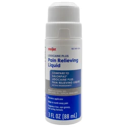 MEIJER LIDOCAINE PLUS PAIN RELIEVING LIQUID