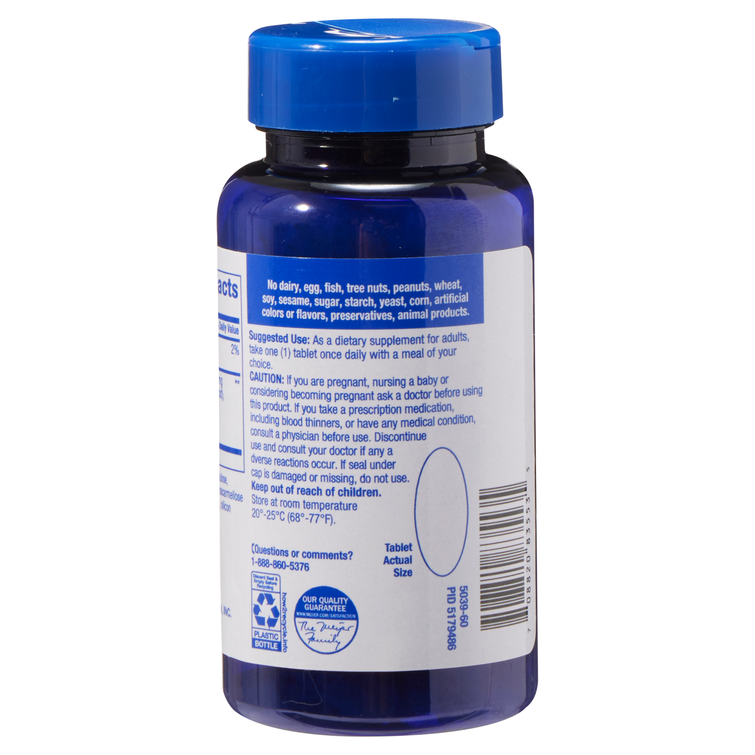 slide 2 of 3, MEIJER WELLNESS Meijer BB Quercetin Complex, 60 ct