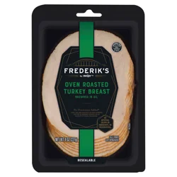 FREDERIKS BY MEIJER Sliced Oven Roasted Turkey Breast, 8 oz