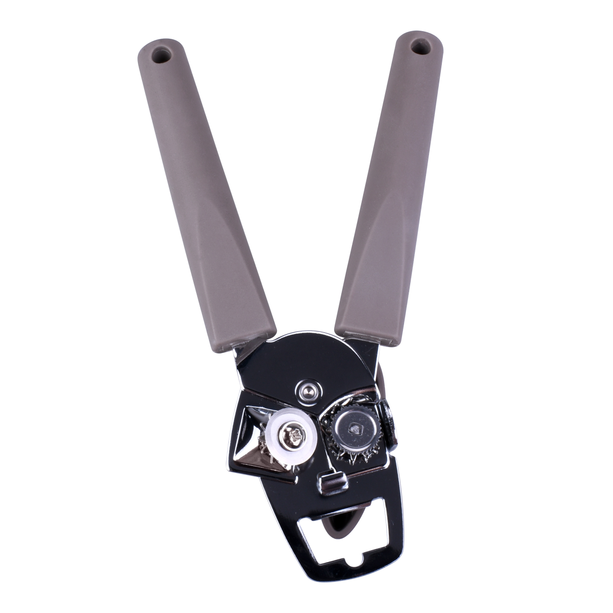 slide 2 of 3, Grand Gourmet Can Opener, Soft Touch Handle, 8.66 in