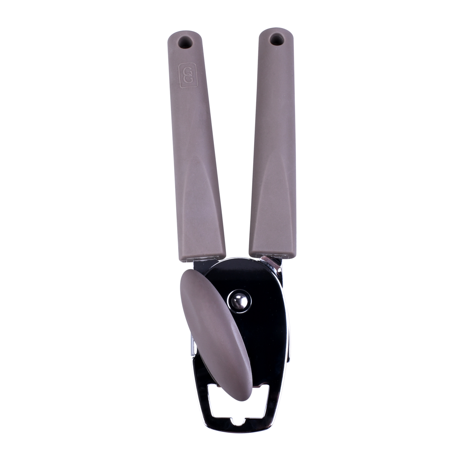 slide 1 of 3, Grand Gourmet Can Opener, Soft Touch Handle, 8.66 in