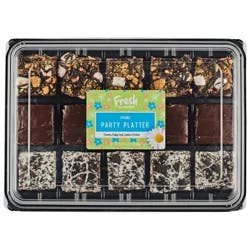FRESH FROM MEIJER Meijer Spring Variety Brownie Party Platter /