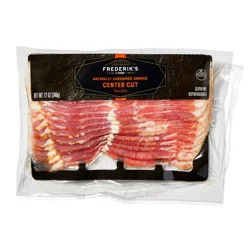 FREDERIKS BY MEIJER Naturally Hardwood Smoked Center Cut Bacon, 12 Oz