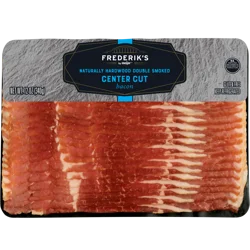 Frederiks by Meijer Naturally Hardwood Smoked Center Cut Bacon, 12 oz