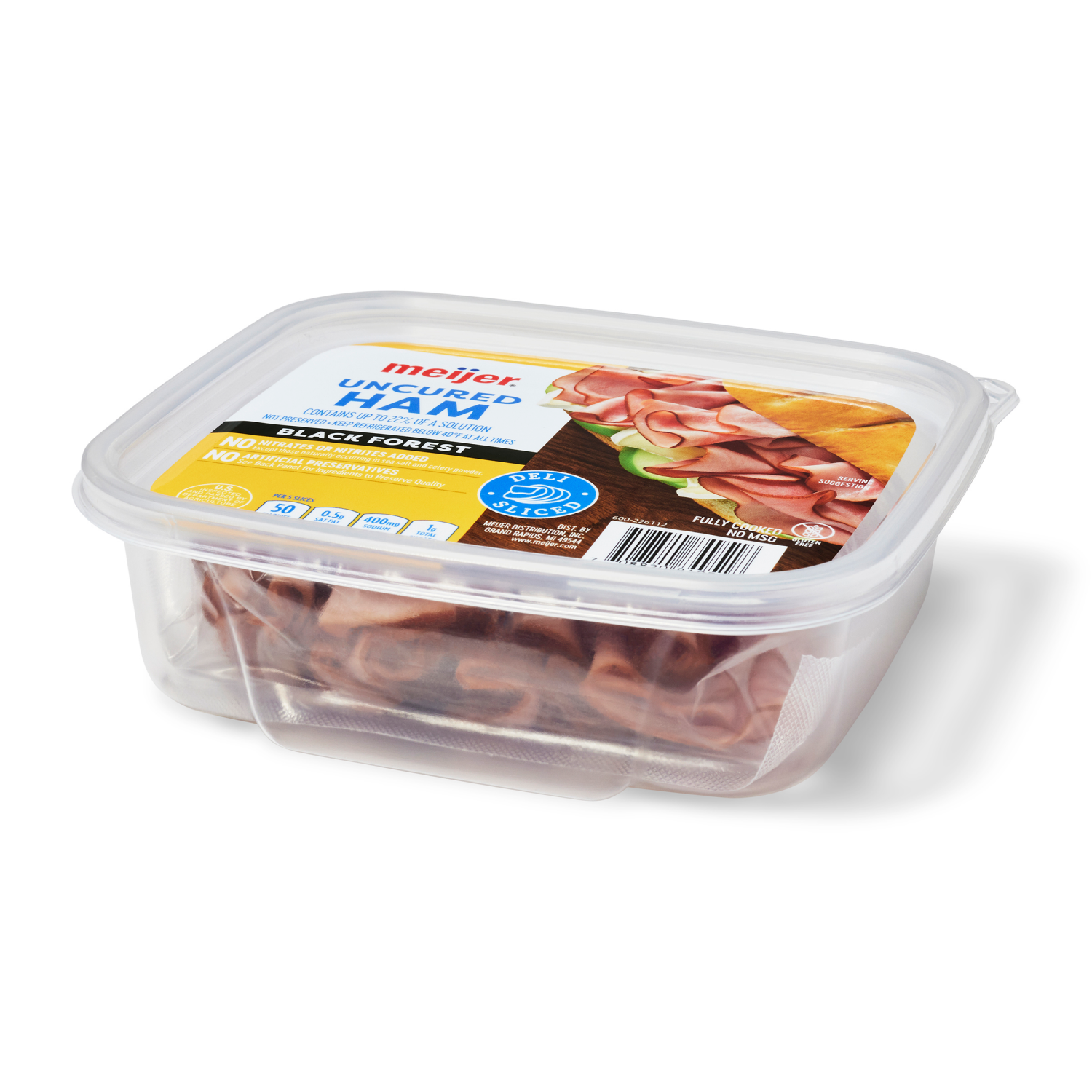 slide 2 of 3, Meijer Black Forest Ham Lunchmeat, 8 oz