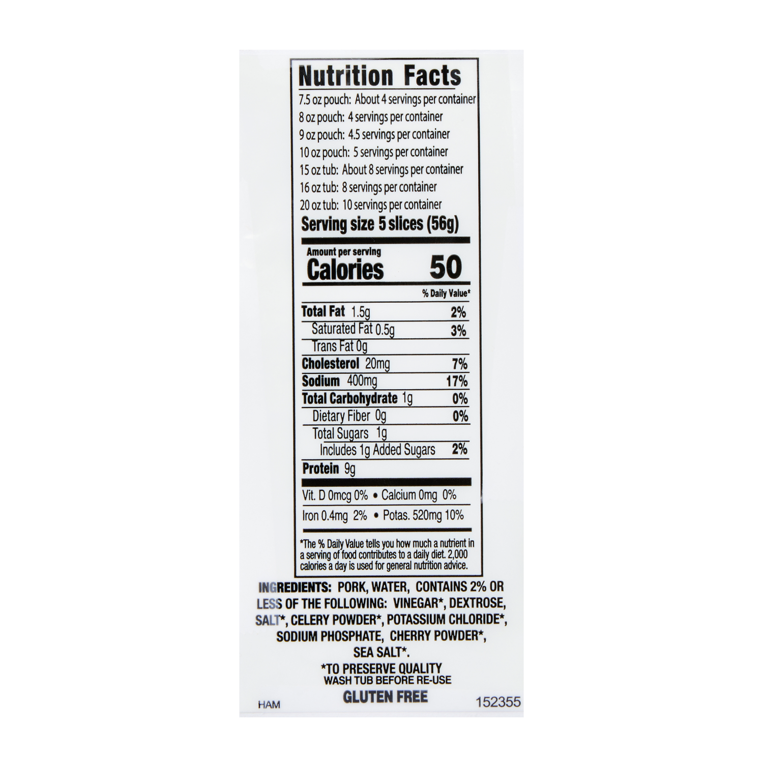 slide 3 of 3, Meijer Black Forest Ham Lunchmeat, 8 oz