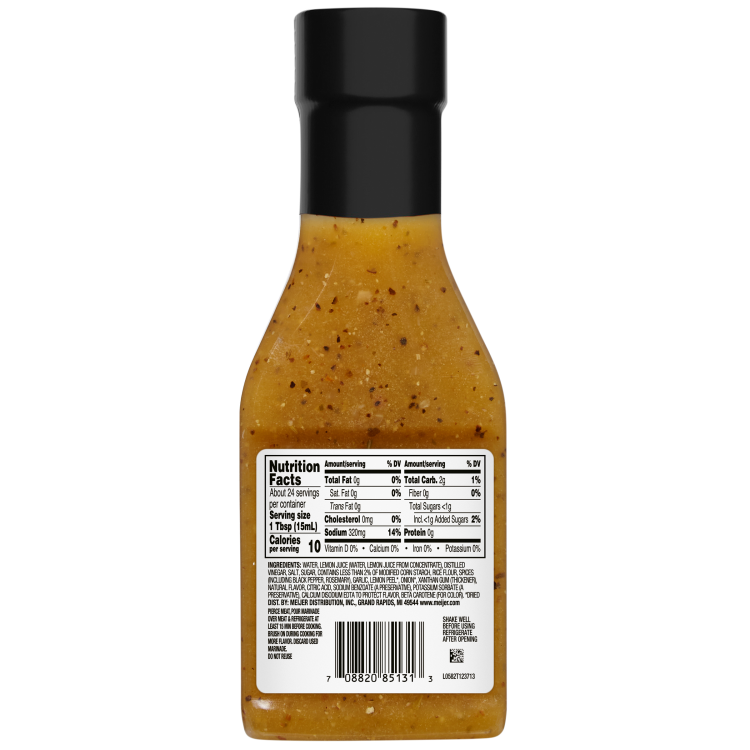 slide 2 of 2, Meijer Marinade Lemon Pepper, 12.25 oz