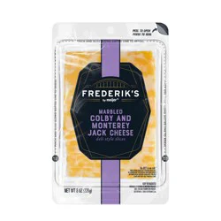 FREDERIKS BY MEIJER Frederik's By Meijer Marbled Colby And Monterey Jack Sliced Cheese, 8 Oz