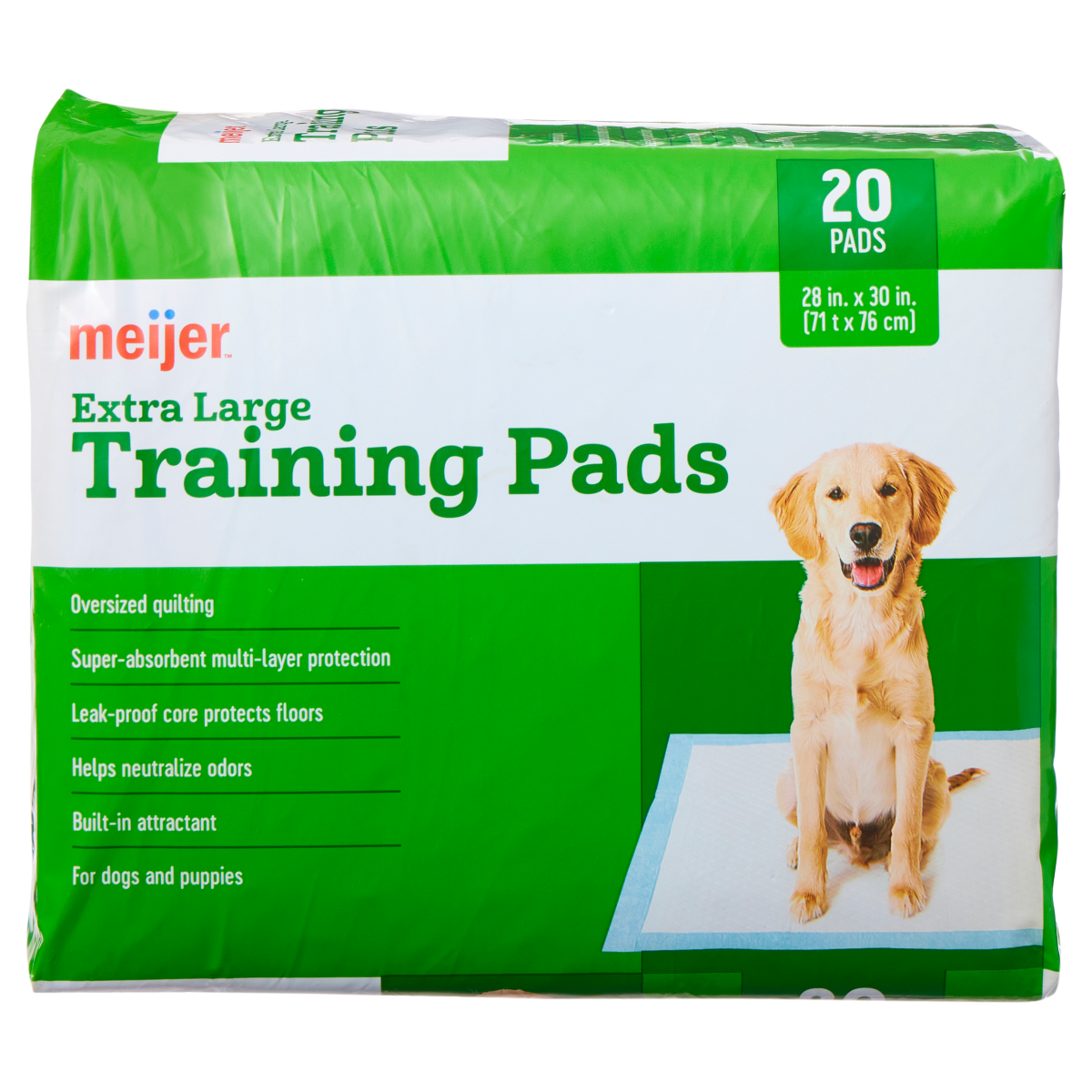 slide 2 of 3, Meijer Pet Training Pads Xl 28"X30" 20Ct, 20 ct
