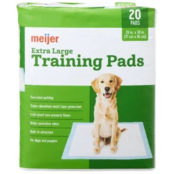 Meijer Pet Training Pads Xl 28"X30" 20Ct