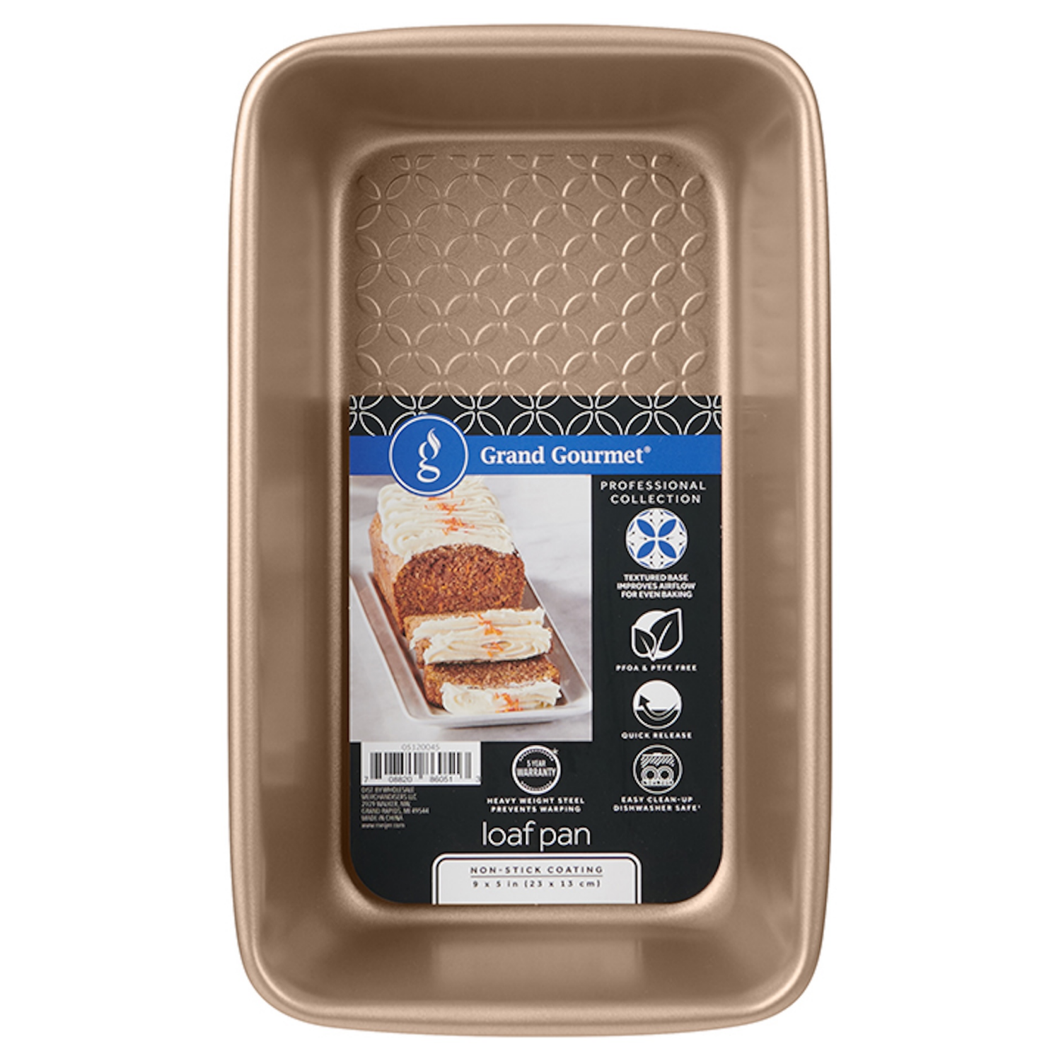 slide 1 of 2, Grand Gourmet Professional Loaf Pan, 1 ct