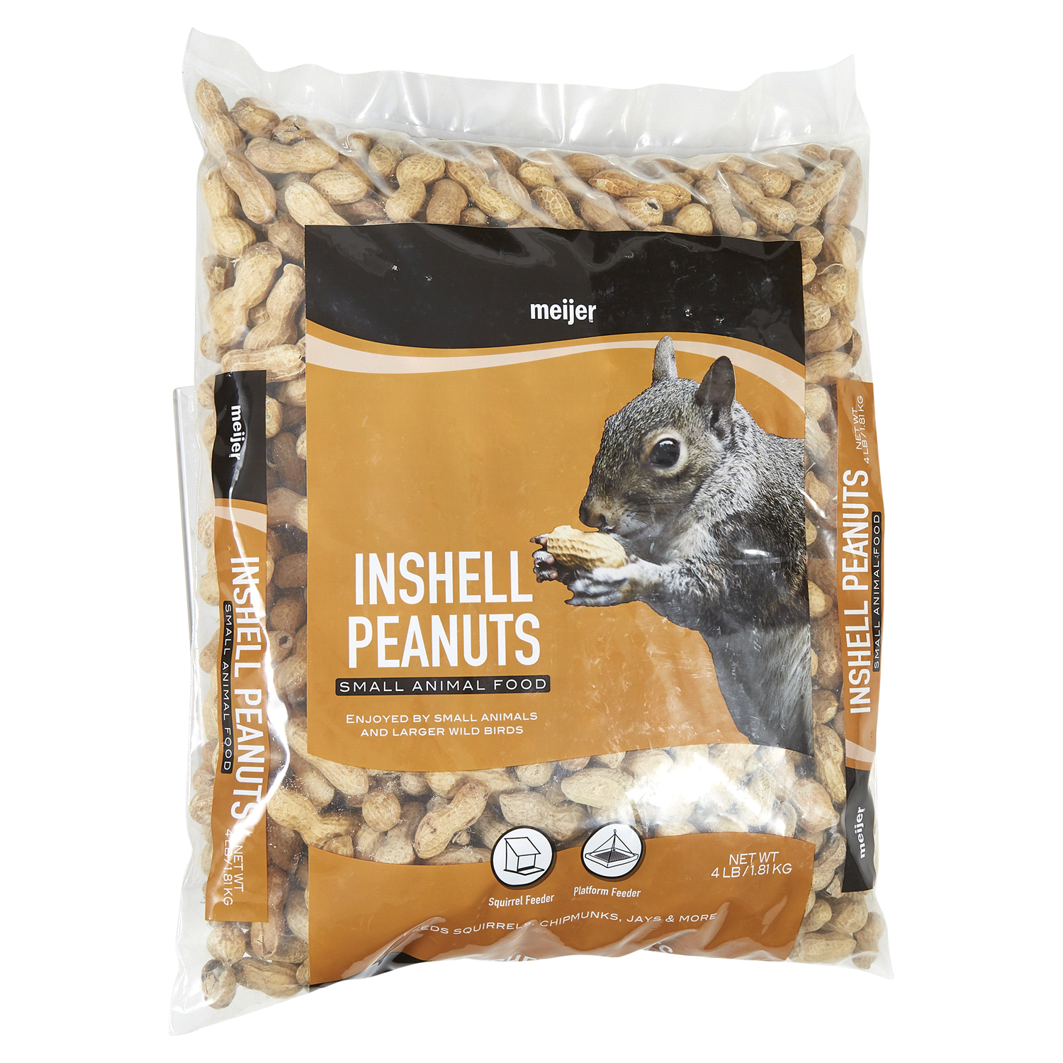 slide 4 of 5, Meijer In-Shell Peanuts, Small Animal Food, 4 lb, 4 lb