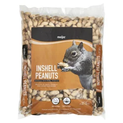 Meijer In-Shell Peanuts, Small Animal Food, 4 lb