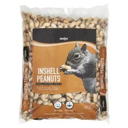 Meijer In-Shell Peanuts, Small Animal Food, 4 lb