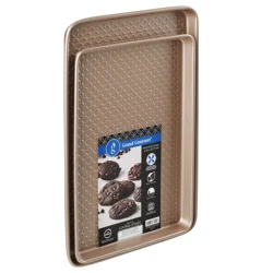 Grand Gourmet Professional Small & Medium Cookie Pan Set