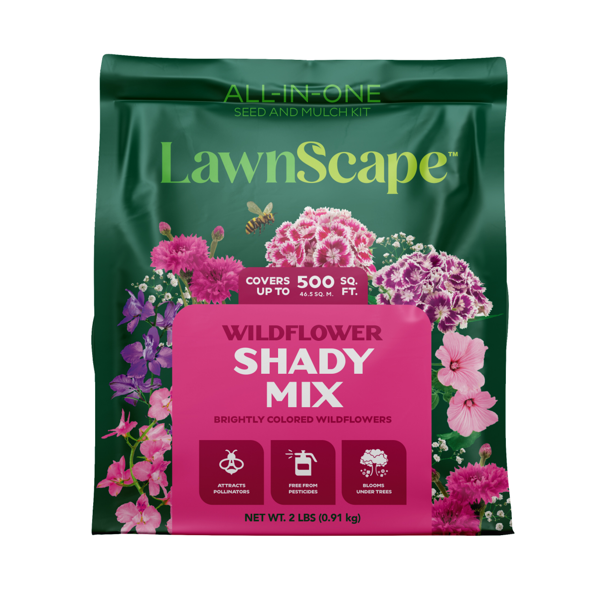 slide 1 of 4, Lawnscape Shady Wildflower, 1 ct
