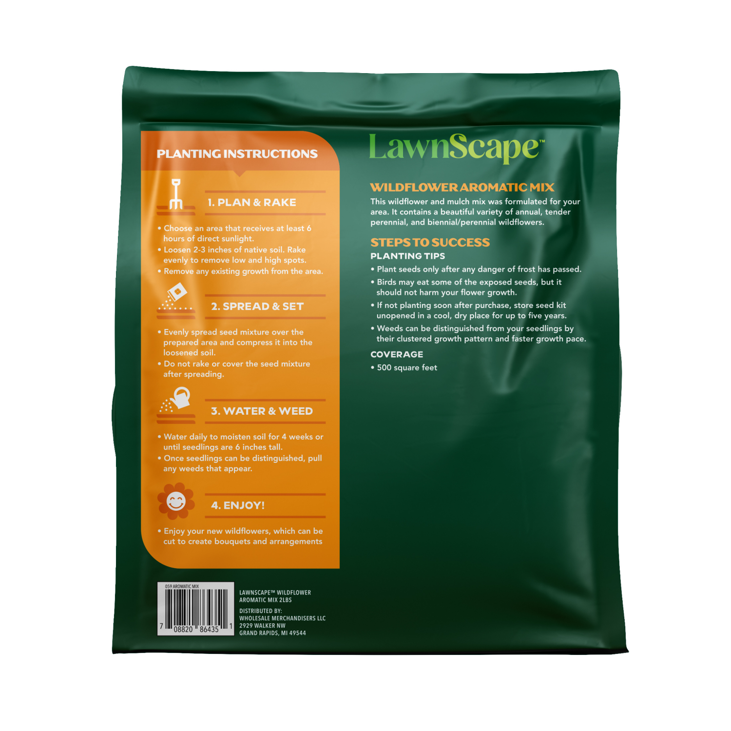 slide 2 of 3, Lawnscape Aromatic Wildflower Mix, 1 ct