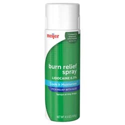 Meijer Burn Relief Spray