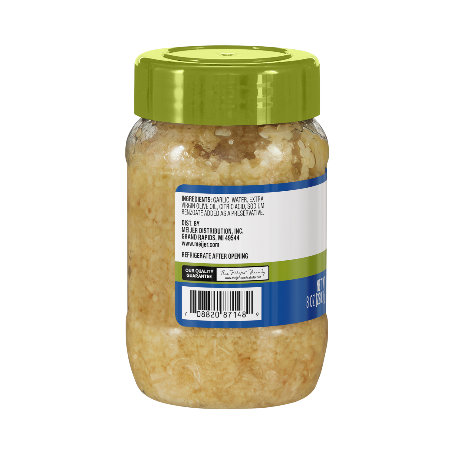 slide 2 of 3, Meijer Minced Garlic in Olive Oil, 8 oz