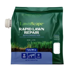 LawnScape Rapid Lawn Repair, Sun & Shade Mix, 5 lbs