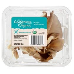 Organic Oyster Mushrooms, 3 Oz