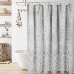 Room & Retreat Shower Curtain, 70 In X 72in, Multi Gray