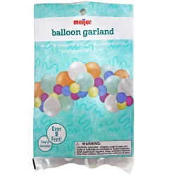 Meijer Pastel Party Balloon Garland