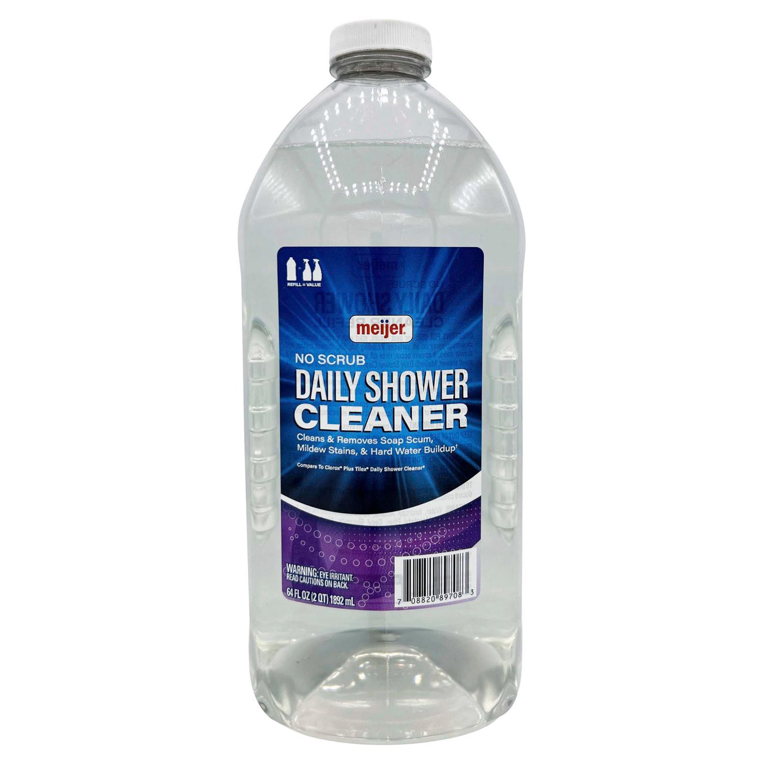 slide 1 of 1, Meijer Daily Shower Cleaner, 64 Oz, 64 oz