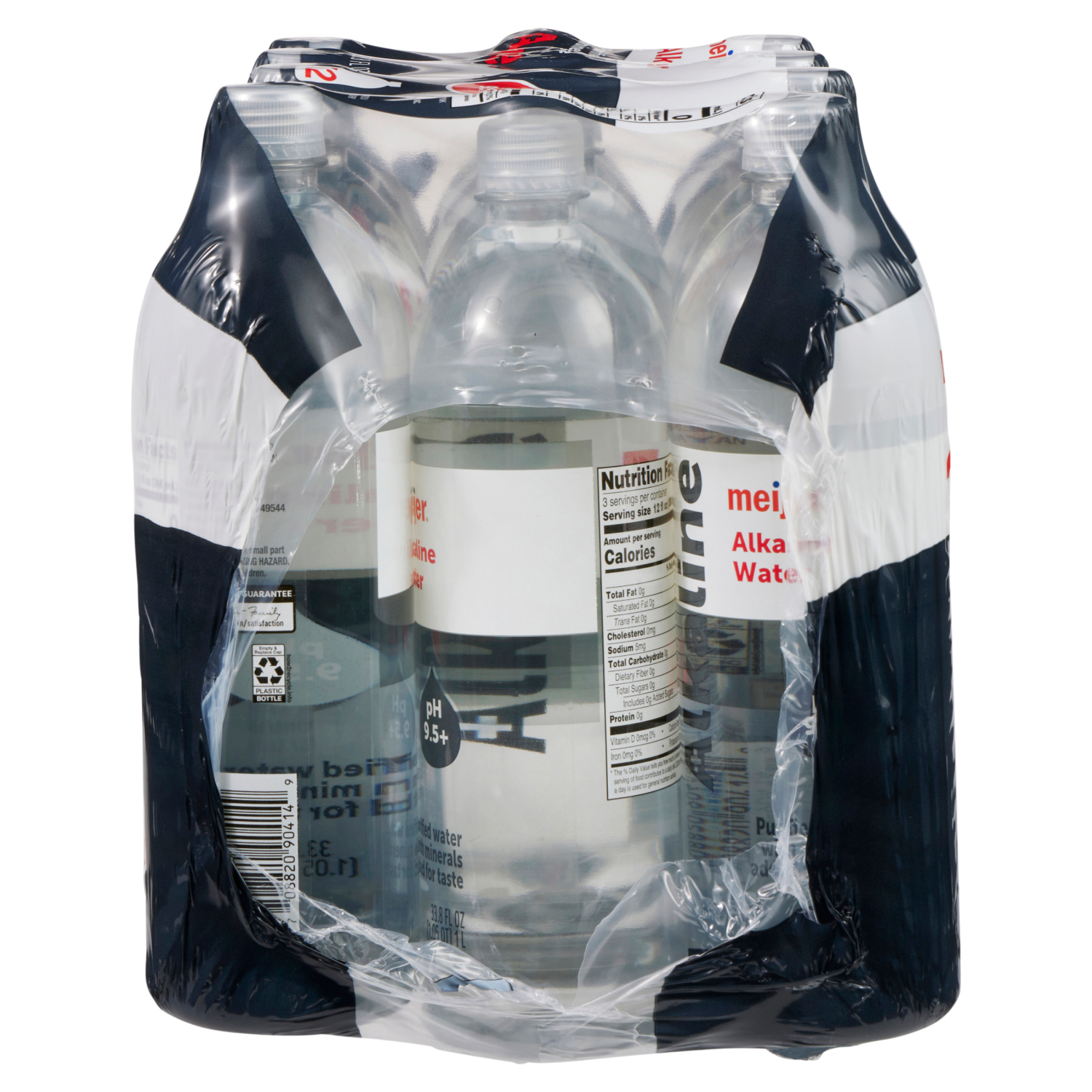slide 3 of 5, Meijer Alkaline Water, 12 pk./33.8 oz, 12 ct, 33.8 oz