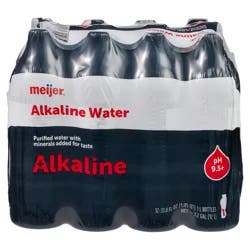 Meijer Alkaline Water, 12 pk./33.8 oz