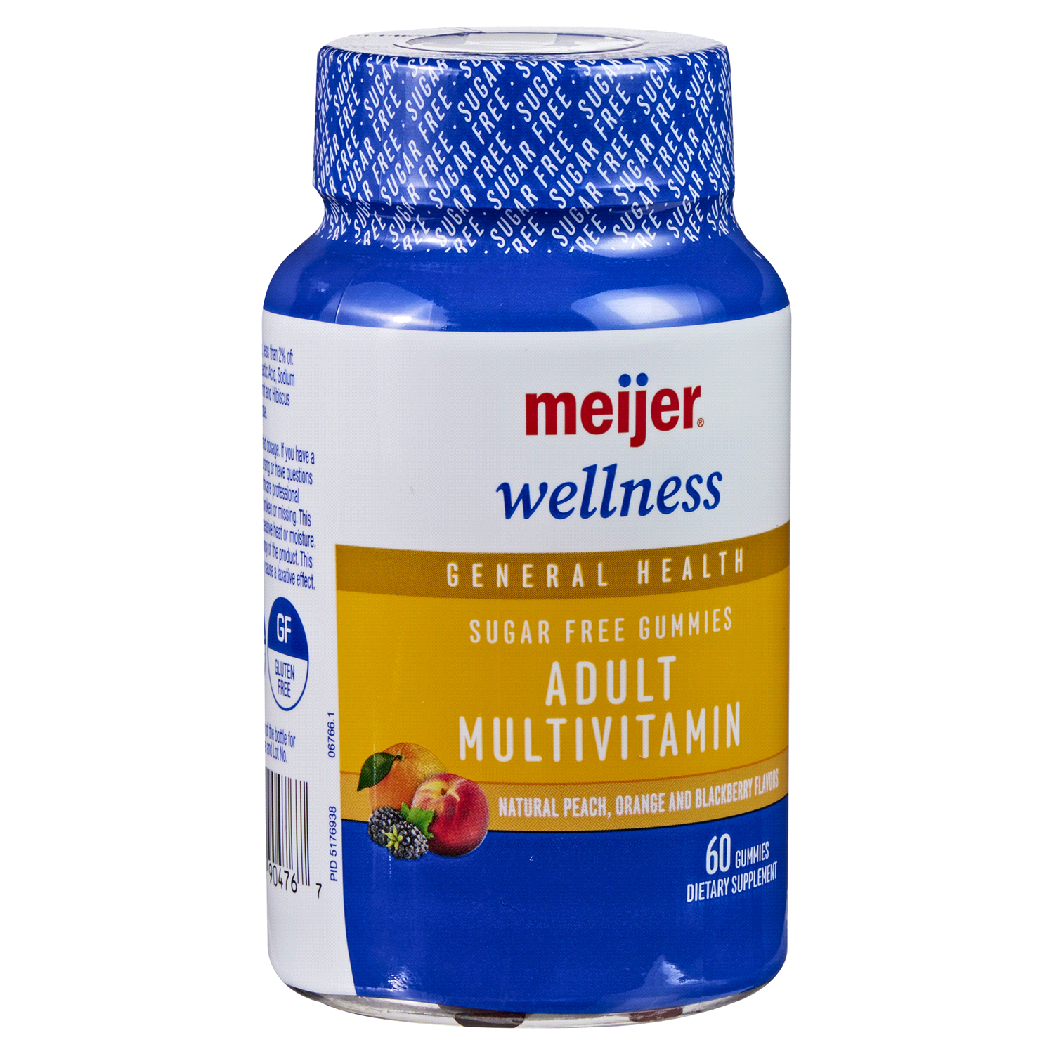 slide 4 of 5, MEIJER WELLNESS Meijer BB SF Adult Multivitamin Gummy, 60 ct