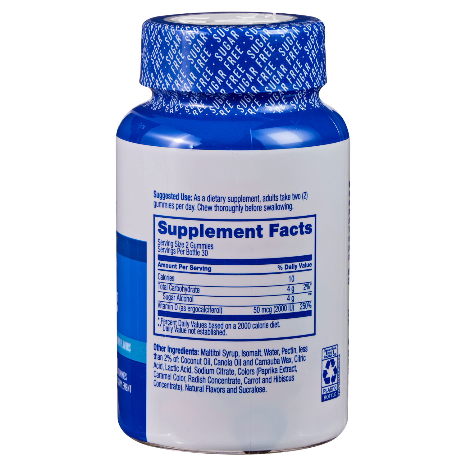 slide 3 of 5, Meijer Wellness Sugar Free Vitamin D Gummy 60ct, 60 ct