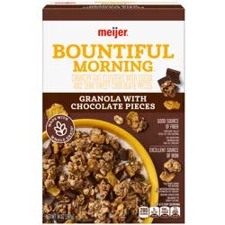 Meijer Bountiful Morning Granola with Chocolate, 14 oz