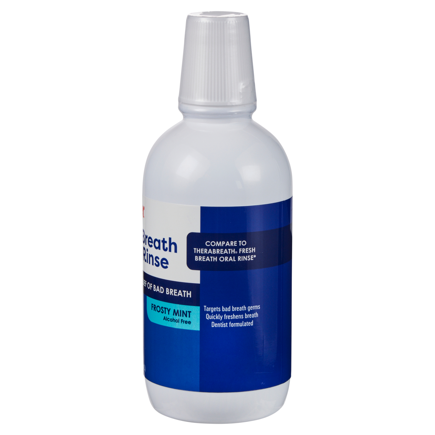 slide 5 of 5, Meijer Bad Breath Oral Rinse Frosty Mint, 1 ct