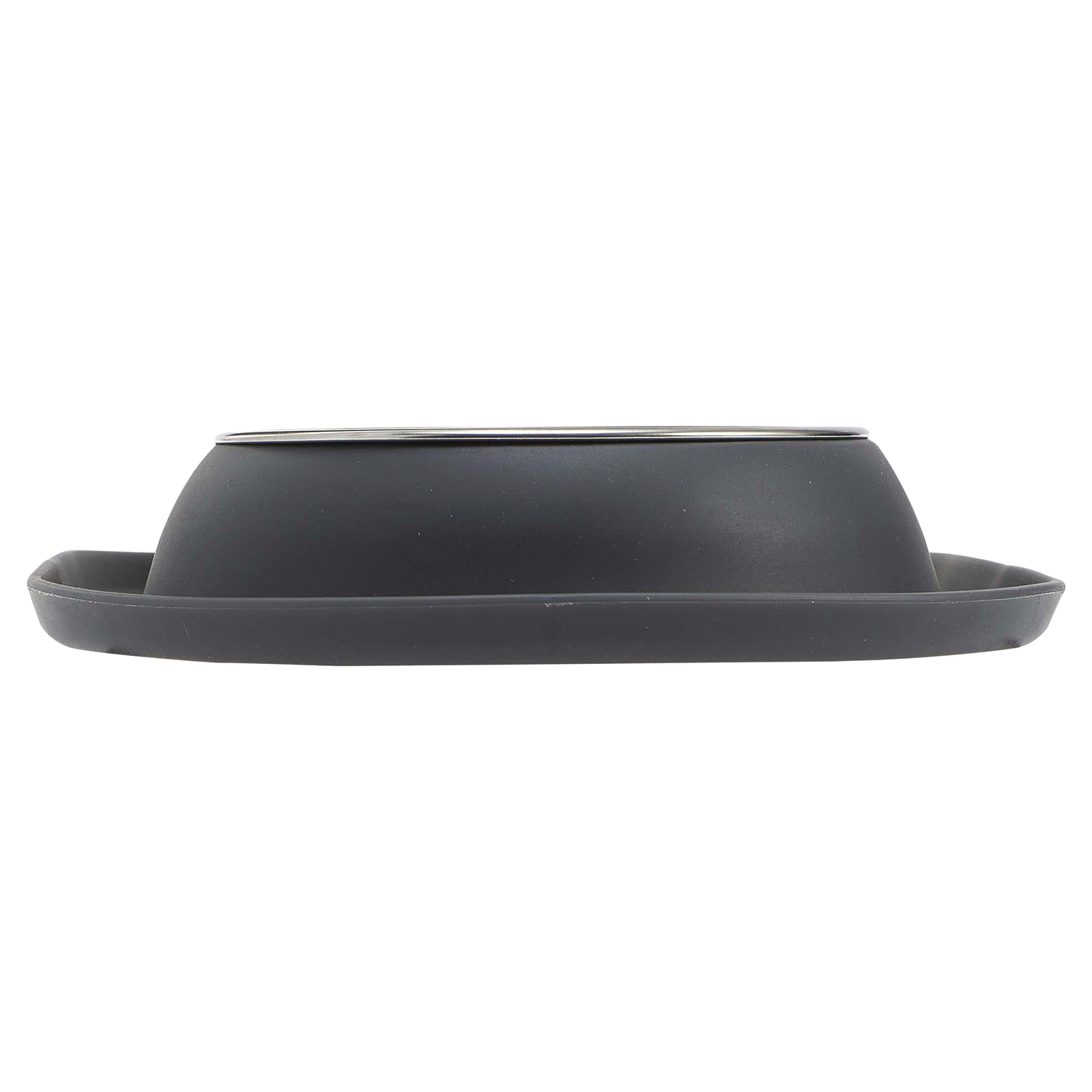 slide 3 of 5, Meijer Stainless Steel TPE Double Diner Large No Slip, 1 ct