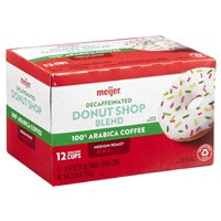 slide 22 of 29, Meijer Decaf Donut Shop Coffee Pods - 12 ct, 12 ct