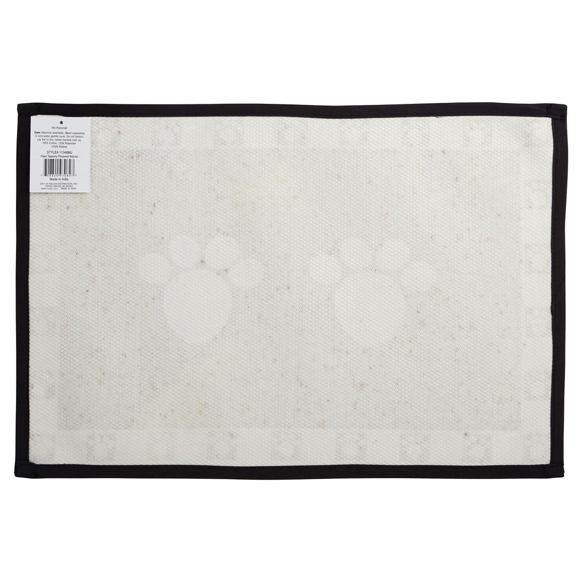 slide 2 of 2, Meijer Paw Print or Cuddle Tapestry Pet Placemat, Assorted Styles, 13"x19", 1 ct