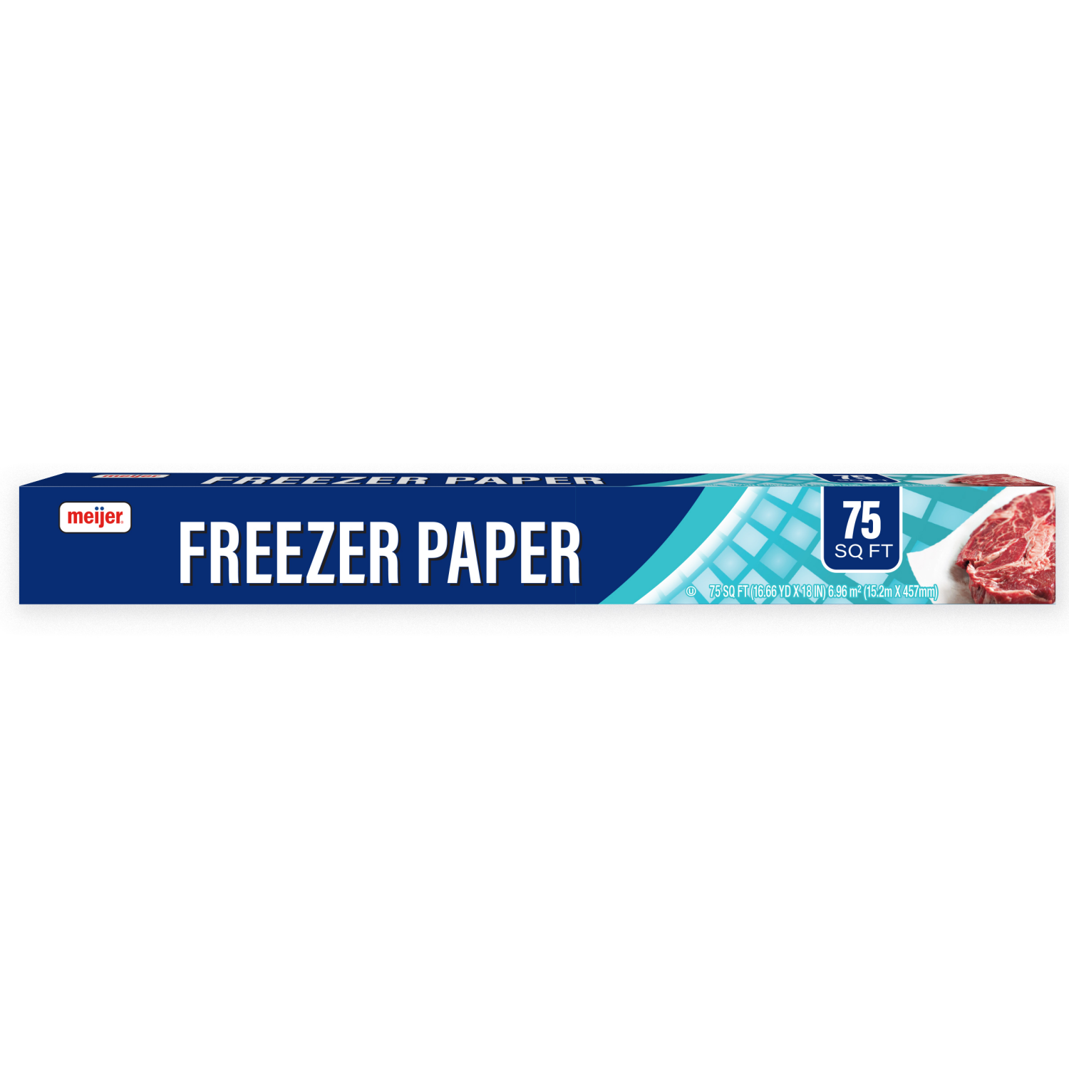 slide 1 of 2, Meijer Freezer Paper, 75 sq ft