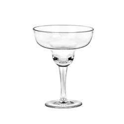 Room & Retreat Rr Flare Margarita Glass 2 Tone Clear