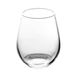 Room & Retreat Rr Acrylic Firenze Stemless Wine Glss-Clear