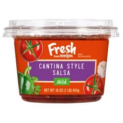 Fresh from Meijer Cantina Style Mild Salsa 16 oz