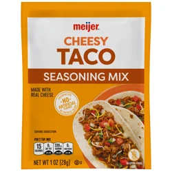 Meijer Cheesy Taco Seasoning Mix