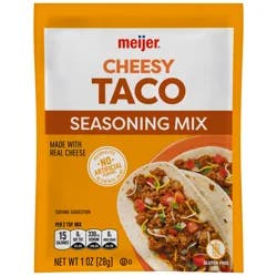 Meijer Cheesy Taco Seasoning Mix