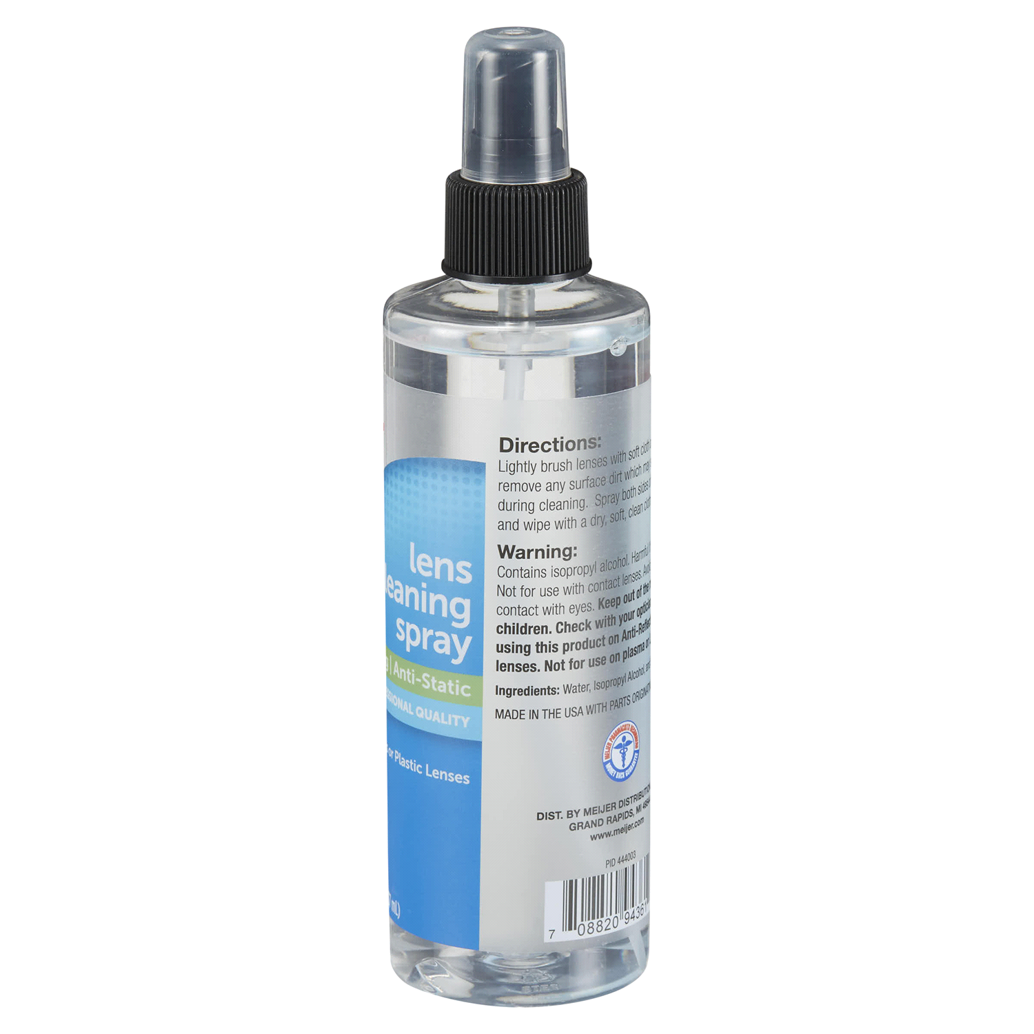 slide 3 of 5, Meijer Opti-Mist Eyeglass Lens Cleaner, 8 oz