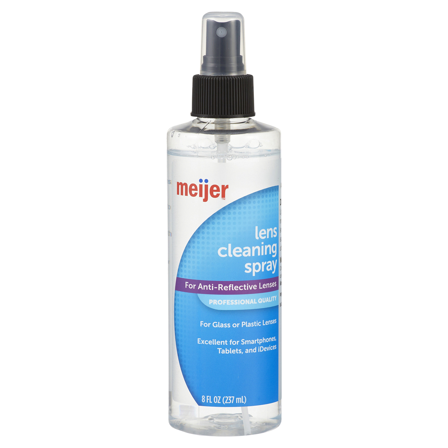 slide 1 of 2, Meijer Clean-Cote Eyeglass Lens Cleaner, 8 oz