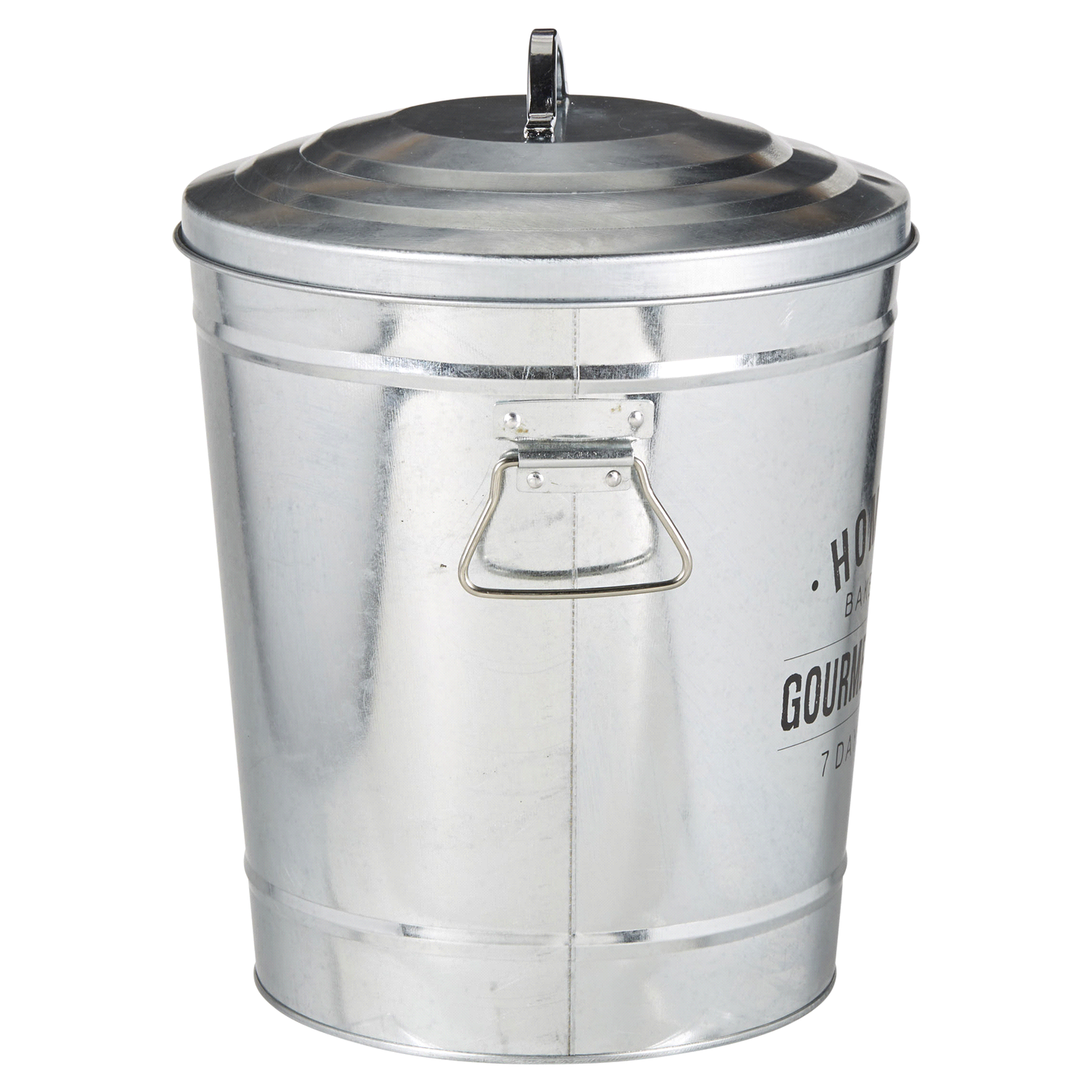 slide 2 of 5, Meijer Homemade Baked Fresh Metal Pet Food Bin, 21 lb