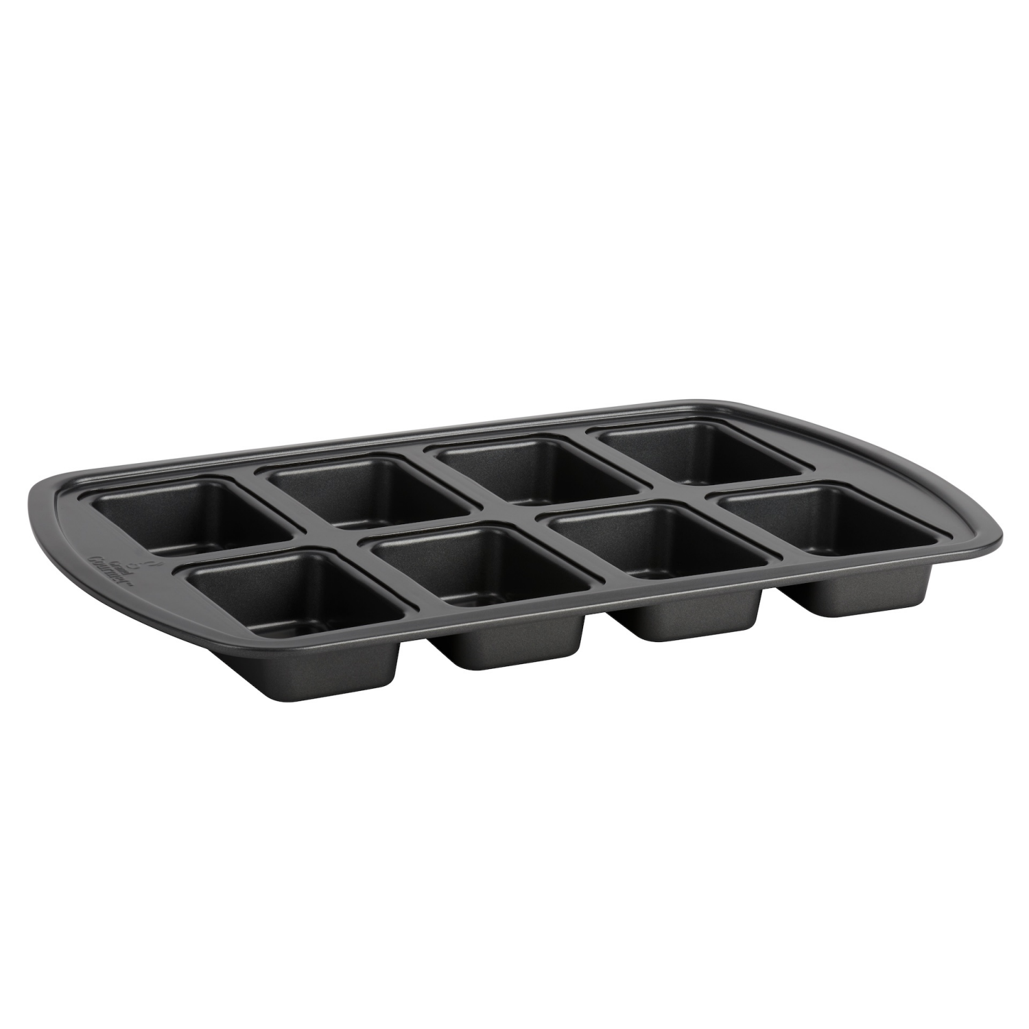 slide 2 of 2, Grand Gourmet Premium Mini Loaf Pan, Dark Grey, 8 ct