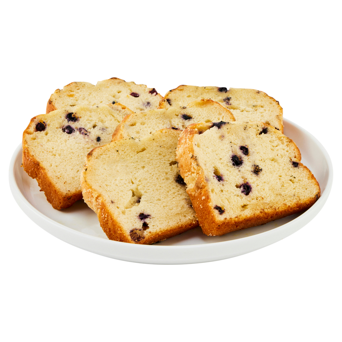 slide 4 of 4, Fresh from Meijer Blueberry Sliced Creme Cake, 16 oz., 16 oz