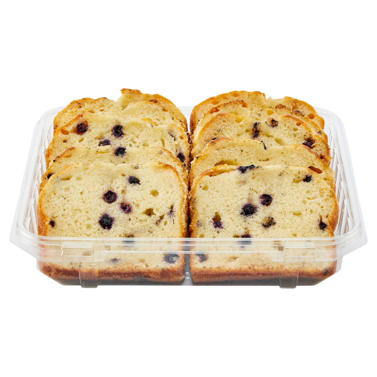 slide 2 of 4, Fresh from Meijer Blueberry Sliced Creme Cake, 16 oz., 16 oz