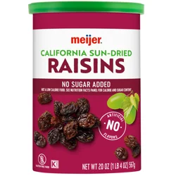 Meijer Raisins, 20 Oz